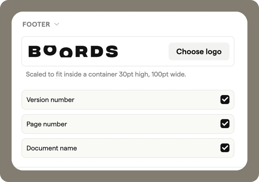 footer