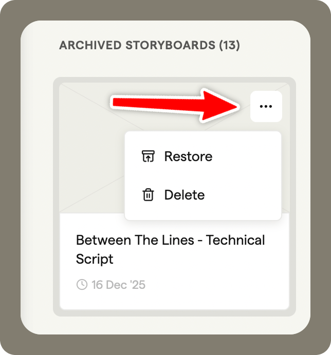 delete restore