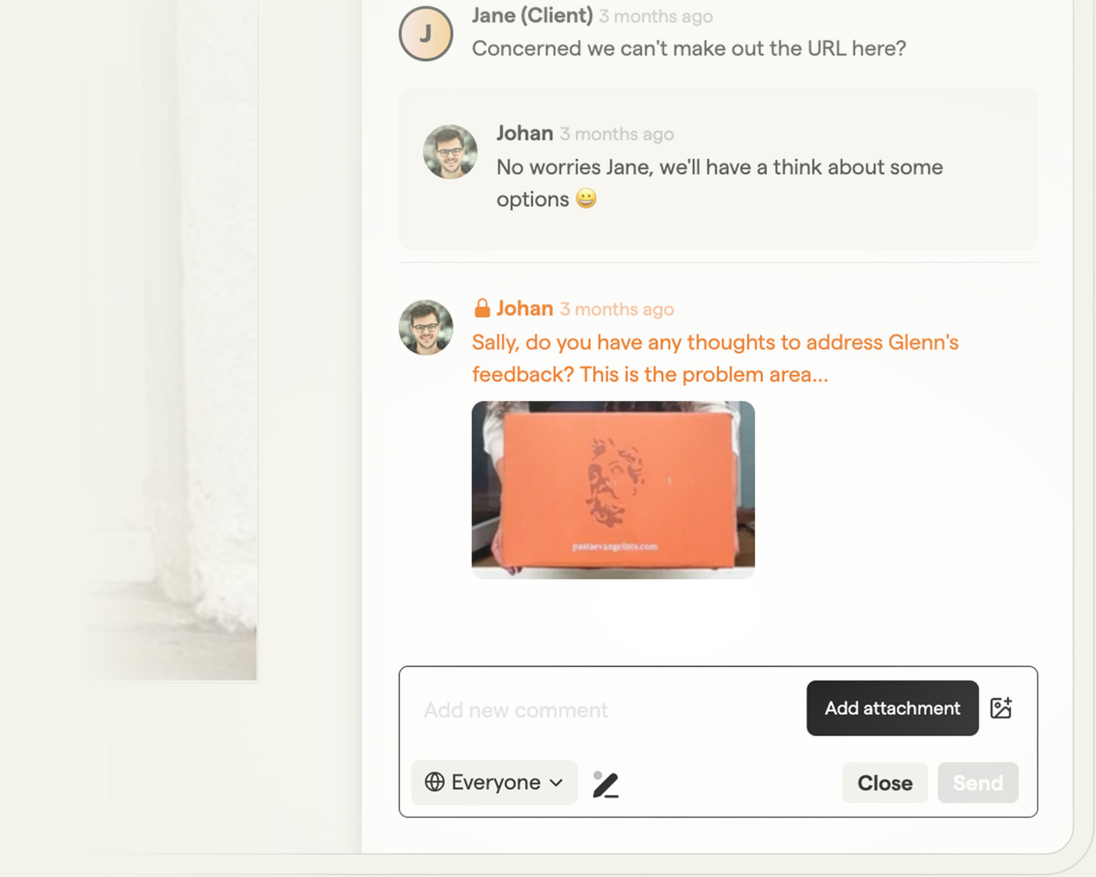 Boords Collaborative Storyboarding UI Preview