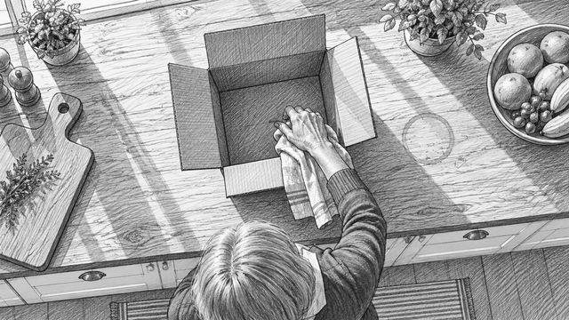 An empty box